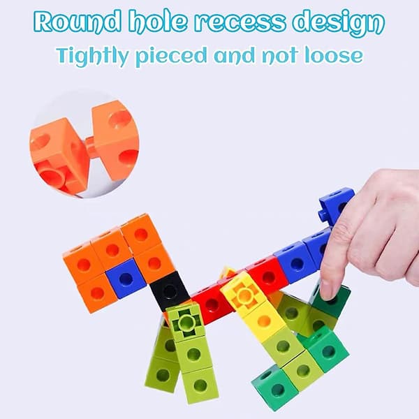 100 st Klassiska Byggklossar Stickle Bricks Byggklossar Leksaker Klossar Set ABS material