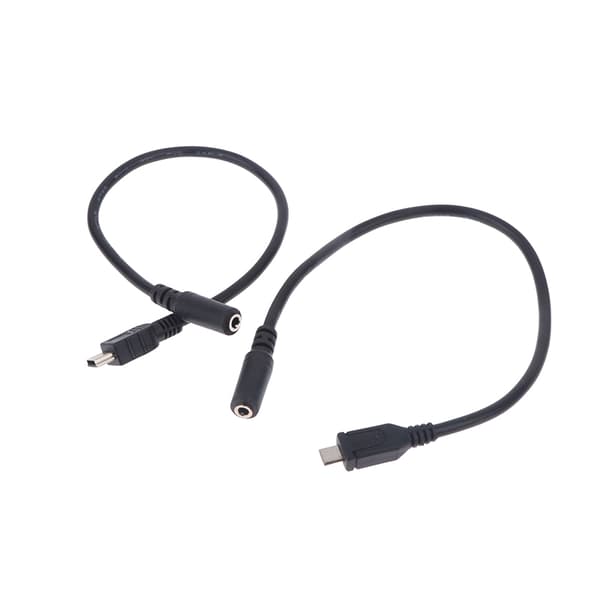 [LCS] Micro USB til 3,5 mm hodetelefonkontaktadapter Hodetelefonkabel 1(Micro USB)