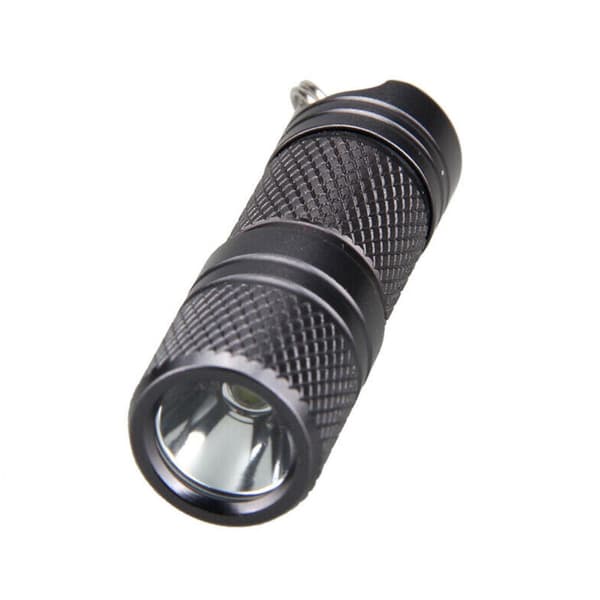 [LCS] Kompakti Mini USB-ladattava LED-taskulamppu avaimenperävalaisin yö AM
