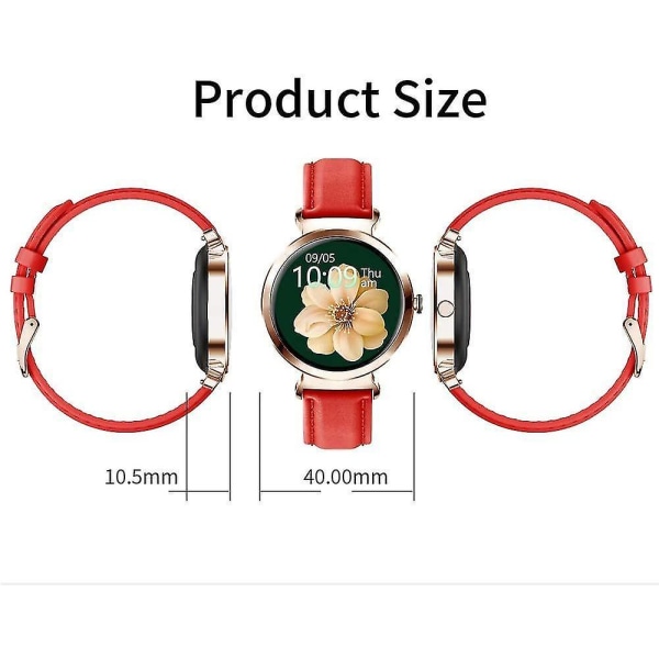 smart watch Dam, smart watch för Huawei Samsung Xiaomi iPhone Android, Sport Smart Watch med