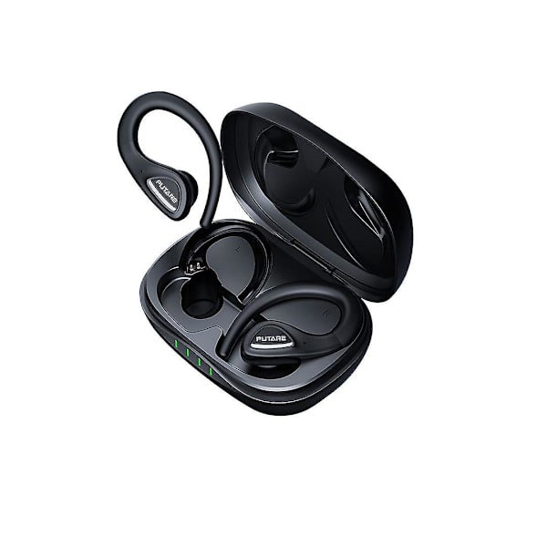 PUTARE HiFi Stereo Hovedtelefoner, Trådløse, Touch Kontrol, 15 Timer Black
