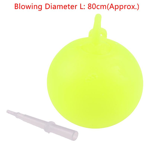 Mjuk luft- och vattenfylld bubbelboll för barn utomhus YELLOW L