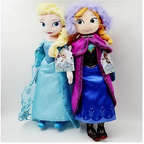 Frozen 2 Princess Anna Elsa Snow Queen Doll Barnleksaker Jul