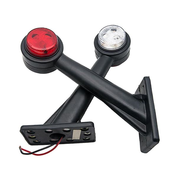 [LCS]2 stk. 12V LED Trailer Lastbil Sidemarkeringslys Kontur Stilk Lampe 20CM