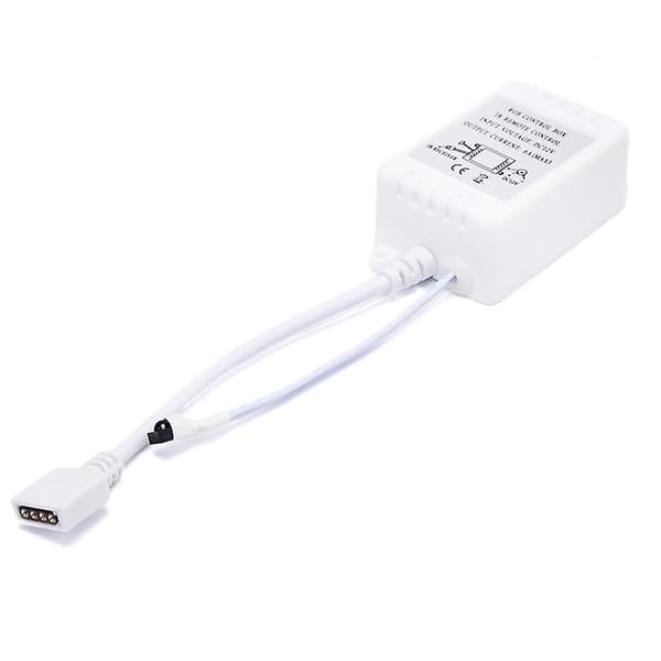 [LCS] Led Rgb-kontroller 24-knapps IR-fjärrkontroll Dc12v Dimmerkontrollbox för Led-slinga