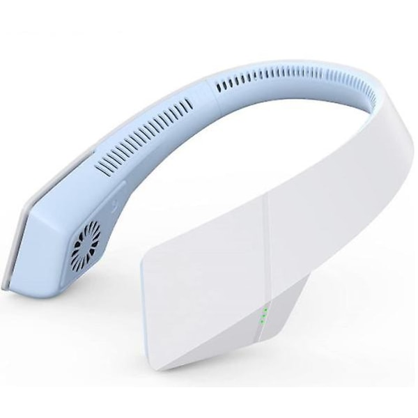 Bärbar halsfläkt Kylning Hängande halsfläkt Uppladdningsbar Mini USB Personal Fan Hörlursdesign
