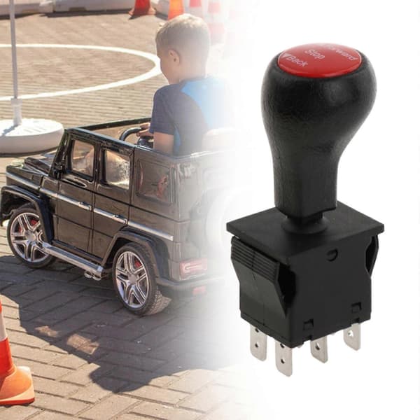 Barn Elbil Putter Switch, Joystick Switch Del Ersätter Underhåll Tryckstång Strömbrytare RC Bil Switch för Småbarn Style A