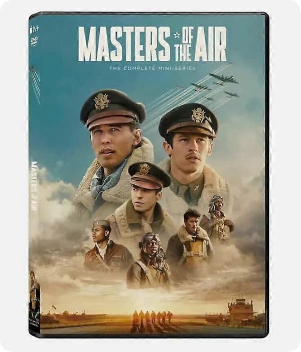 Masters of the Air: (DVD, 2024, 3-Disc Box Set) engelsk versjon