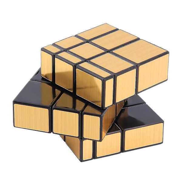 Ny 3 X 3 X 3 Magisk Kub Pussel Linjal Spegel Intelligens Spel Leksak för Barn