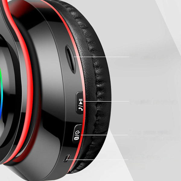 Bluetooth-kuulokkeet Red Black