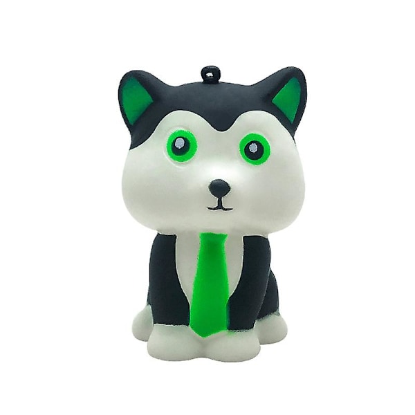 Kawaii Sarjakuva Solmio Koira Squishy Hitaasti Nousevat Puristuslelut
