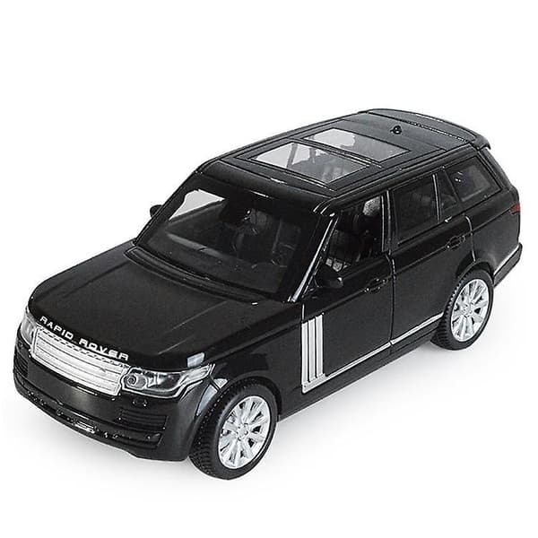 [LCS]1:32 Leluauto Range Rover SUV Metallinen Leluauto (Musta)