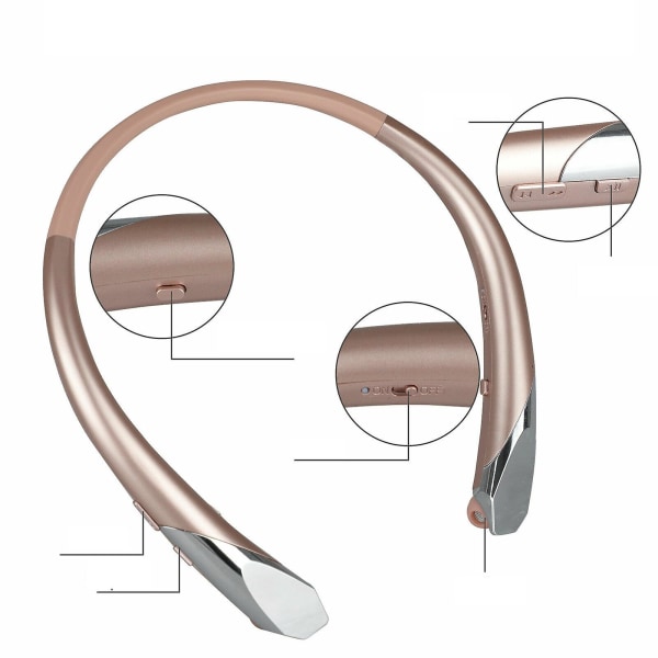 Bluetooth Hörlurar Black