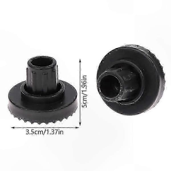 [LCS] Svarta plastskruvar och bultar för byte av tak till trädgårdsgunga 5*2.5cm