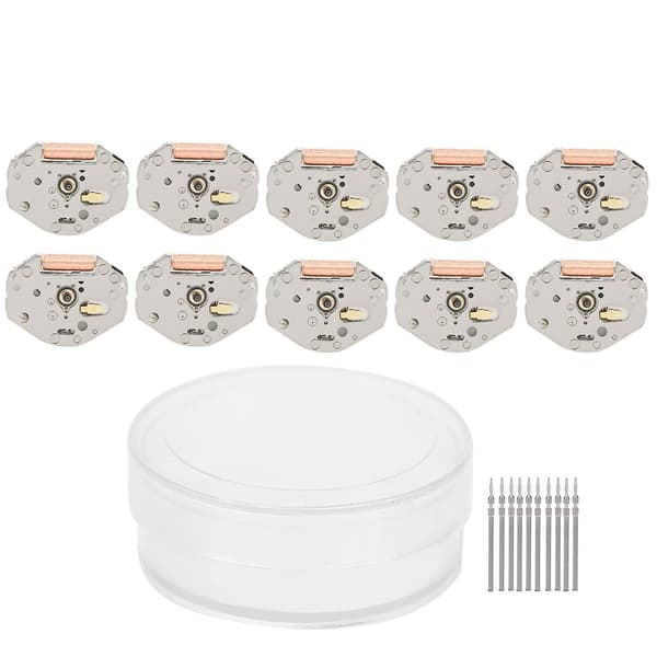 10 stk. 2035 Quartz Urværk Urreparations Tilbehør Reservedele