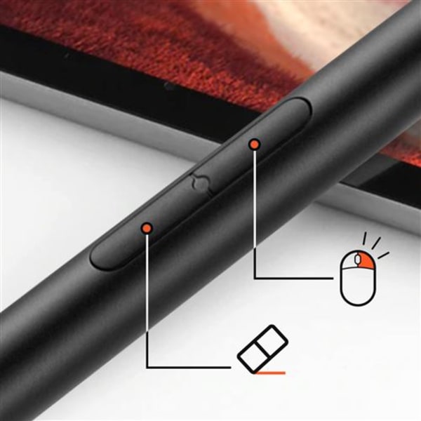 Pekskärmspenna för Microsoft Surface High Precision med fena