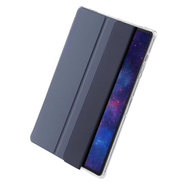 [LCS]3-Fold Klart Akryl Læder Tablet Etui Lavender For Samsung Galaxy Tab S10 Ultra