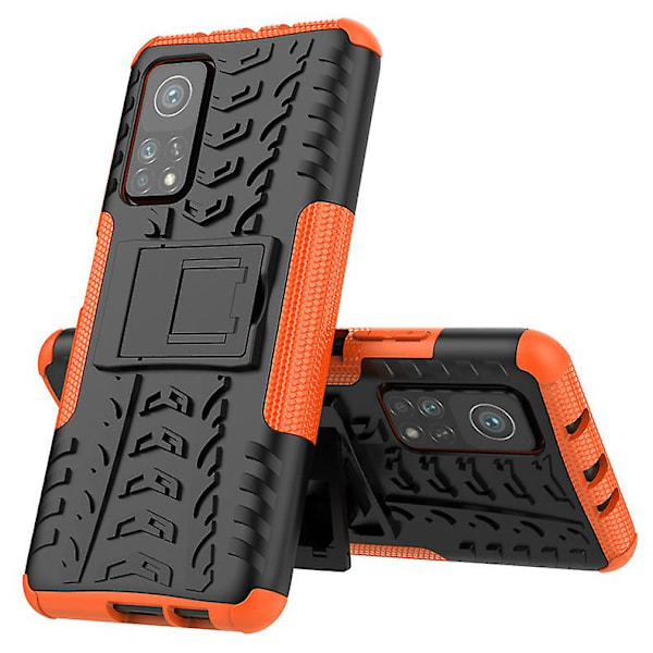 Deksel til Xiaomi Redmi Note10 Pro / Note 10 Pro Max Smartphone Black Orange