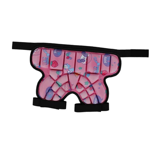 [LCS] Vadderade höftskyddsshorts kompatibla med barn, vadderade korta byxor 3D EVA-kudde Pink