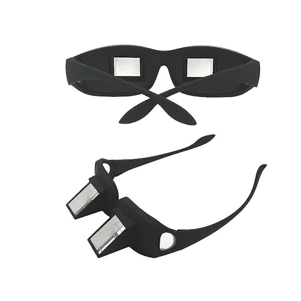 Lazy Glasses För Läsning Titta På TV Ligga Ner 90 Graders Glasögon Spegel L