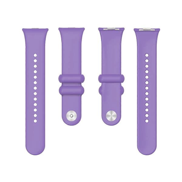 Til Xiaomi Smart Band 8 Pro Ensfarvet Håndledsrem Erstatning Silikone Urrem Multicolor Style J