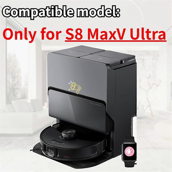 [LCS]Deler til Roborock S8 Max Ultra / S8 MaxV Ultra støvsuger As Shown