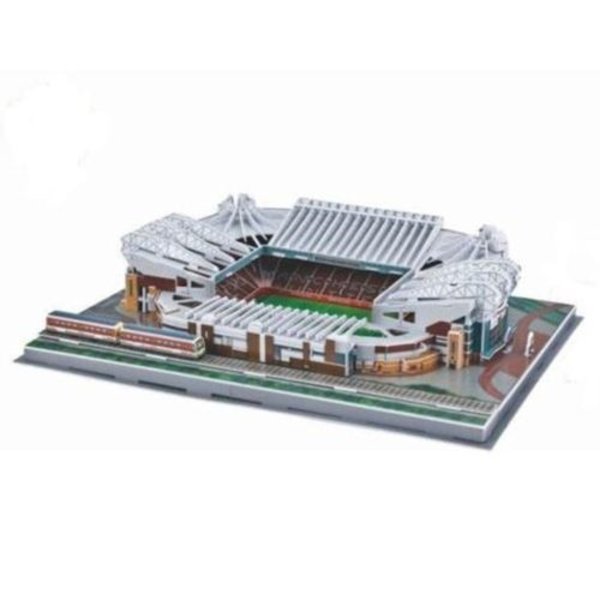 Old Trafford Stadion Model Puslespil 3D Fodbold M