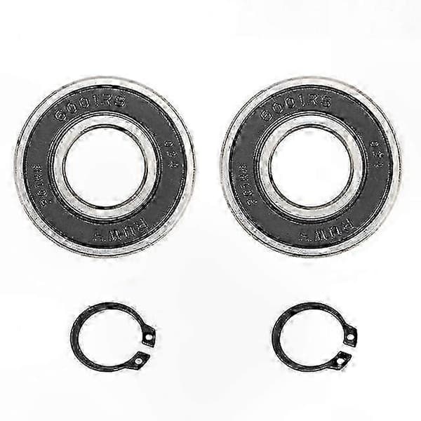 Præcisionskuglelejer til el-scooter baghjulsnav kompatibel med M365 Pro 1S og G30 modeller 2 pcs wiht circlip