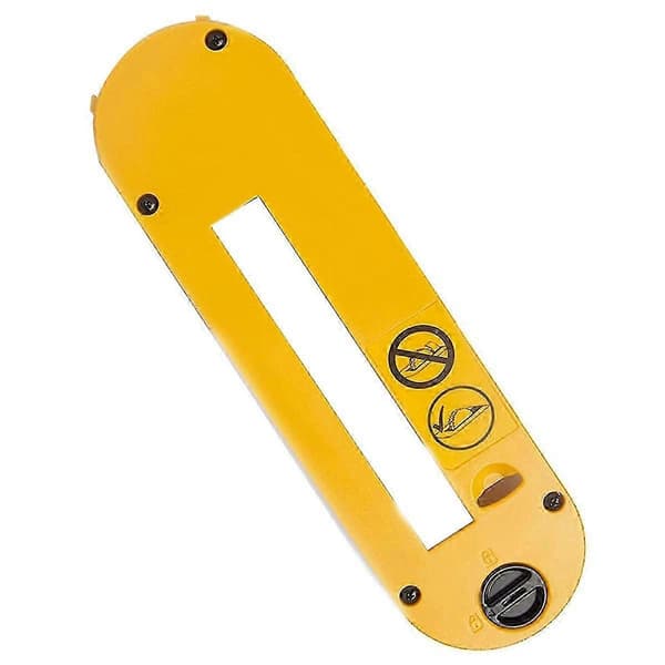 [LCS]DWE7402DI Bordsav Tilbehør Dado Halsplade Dado Klinger til 10 Tommer Bordsav DWE7490 DWE7491 DWE7491RS DWE7492 Yellow