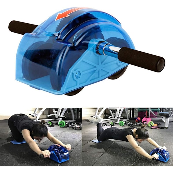 Oller Hjul, abdominale treningshjul for magetrening, firehjuls abdominalt treningshjul slitesterk trening Ab