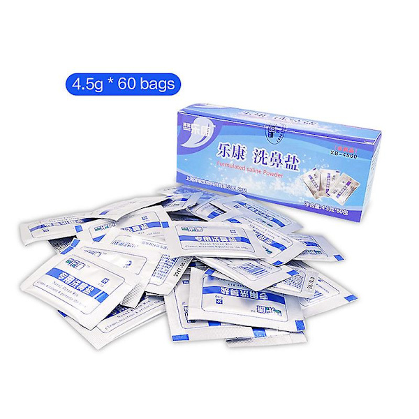 4,5 g * 60 stk. Neserenser Salt Nesevask Salt