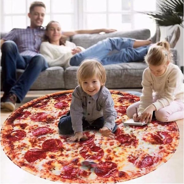 Pizzateppe, Realistiske Morsomme Mattepper P1 160*160