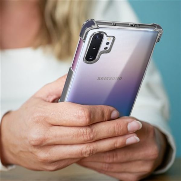 Skyddspaket för Samsung Galaxy Note 10 Plus Mjukt Skal 9H Tem