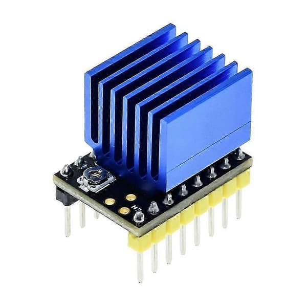 TMC2209 Modul med Køleplade Stepper Motor Driver 2A til 3D Printer Lydløs 256 Underinddeling