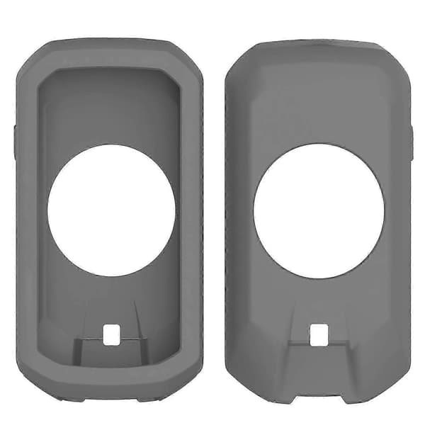 [LCS] För Garmin Edge 1050 Silikonskyddsfodral Cykeldatorfodral - Midnattsblå Dark Grey
