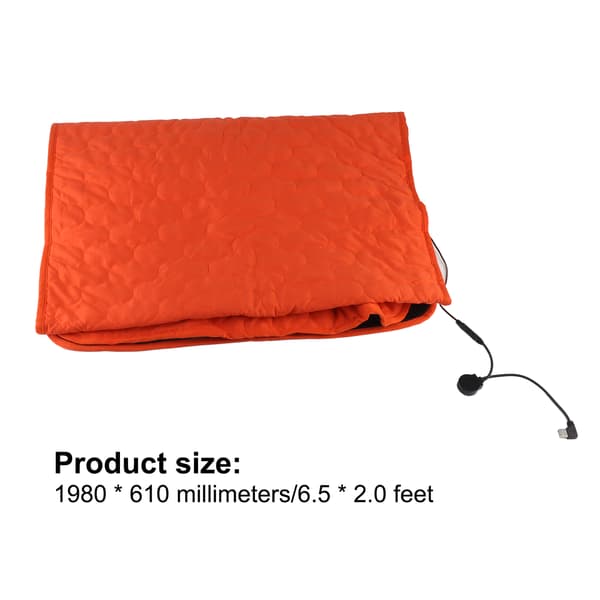 [LCS] USB-heated sleeping mat 5-zone heating 3-level temperature adjustment sleeping mat for camping hiking