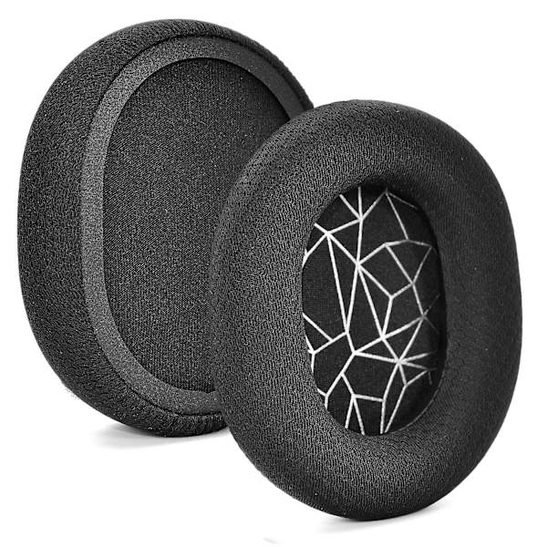 Ersättningsöronkuddar kompatibla med Steelseries Arctis 9 / Arctis 7 / Arctis 5 / Arctis 3/ Steelseries Arctis Pro Black White