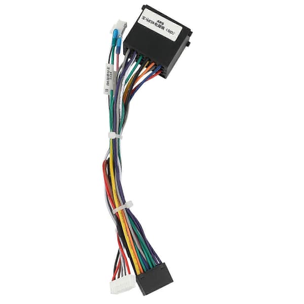 Sopii BMW E46/E39/E53 16-nastainen virtajohtosarja Android-stereolle Black