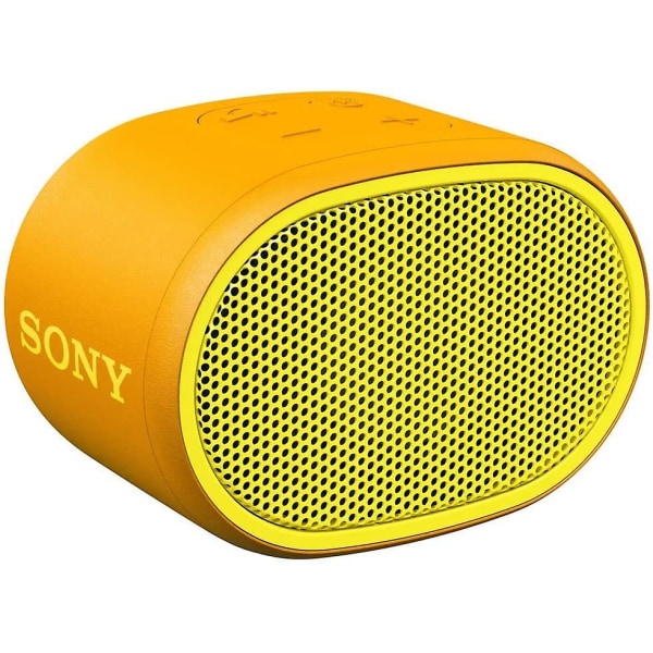 Sony SRS-XB01 Ultrakompakt vattentålig bärbar högtalare, Yel