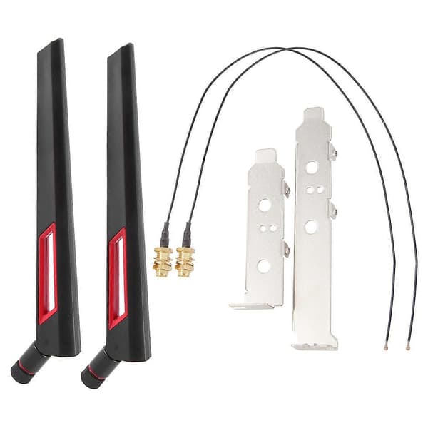2X8Dbi Dual Band M.2 IPEX MHF4 U.Fl-kabel til Intel AX210 NGFF-kort