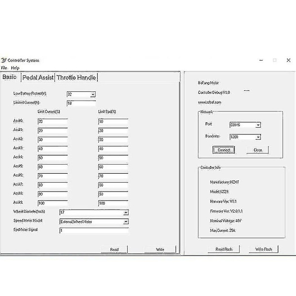 [LCS] USB-programmeringskabel kompatibel med 8fun / Bafang Bbs01 Bbs02 Bbs03 Bbshd