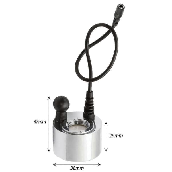 [LCS] Opti-myst Elektrisk Pejs Transducer Glasdisk Til Dimplex M-011b M011b Varmelegeme