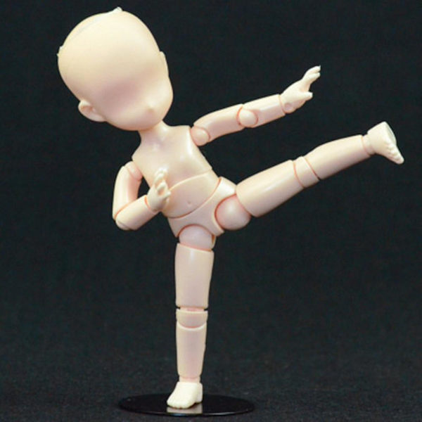 Body Kun Docka Pvc Body-chan Dx Set Barn Action Figur Barnmodell För Shf