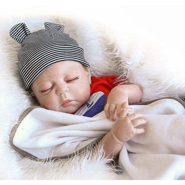 49Cm premie bebes reborn dockor realistisk nyfödd baby docka mjuk