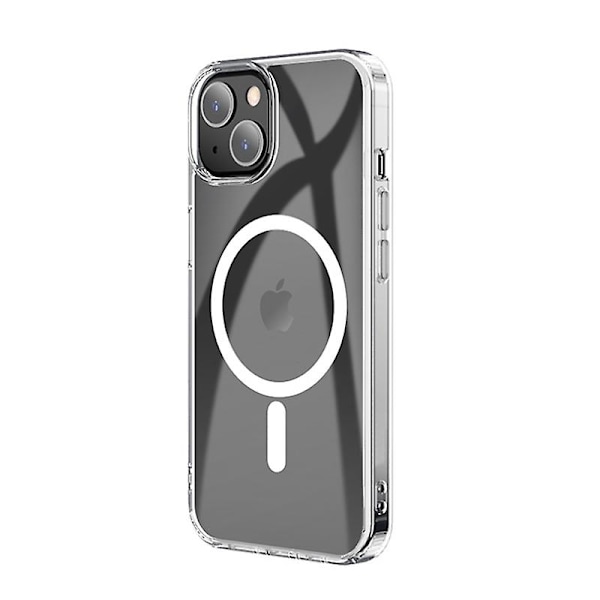 Transparent iPhone 13 Cover, Magsafe Magnetisk Telefon Cover Kompatibelt med iPhone 13 13 Mini Pro Pro Max iPhone 13 Pro Max