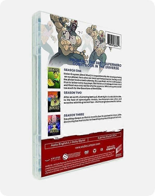 Nytt Box Set Invincible Säsong 1-3 DVD Komplett Serie 6-Disc engelsk version