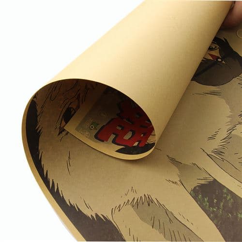 [LCS]Plakat Prinsesse Mononoke - 51.5 x 36 cm (Stil 28)
