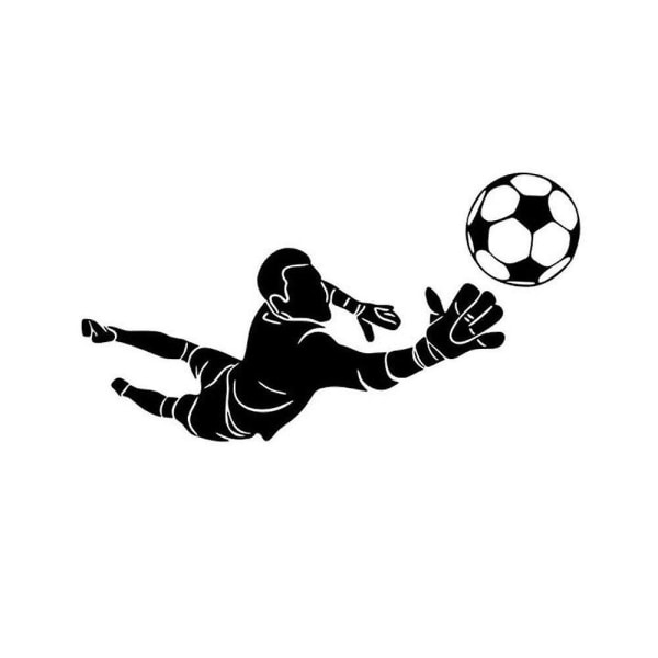 Fotboll Sport Målvakt Fotboll Dekor konst Väggpapper viny avtagbar klistermärke