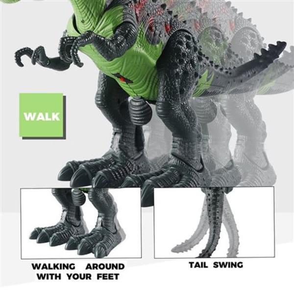 Fjernstyrt Dinosaur Gåleke - Farge
