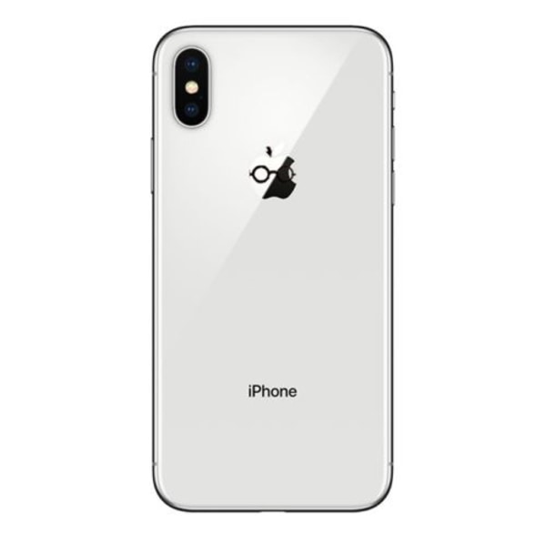 IPHONE X Harry Potter Silikonikuori Läpinäkyvä Hauska Salama B